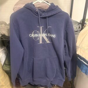 Calvin Klein Jeans women’s Navy Hoodie Sweater